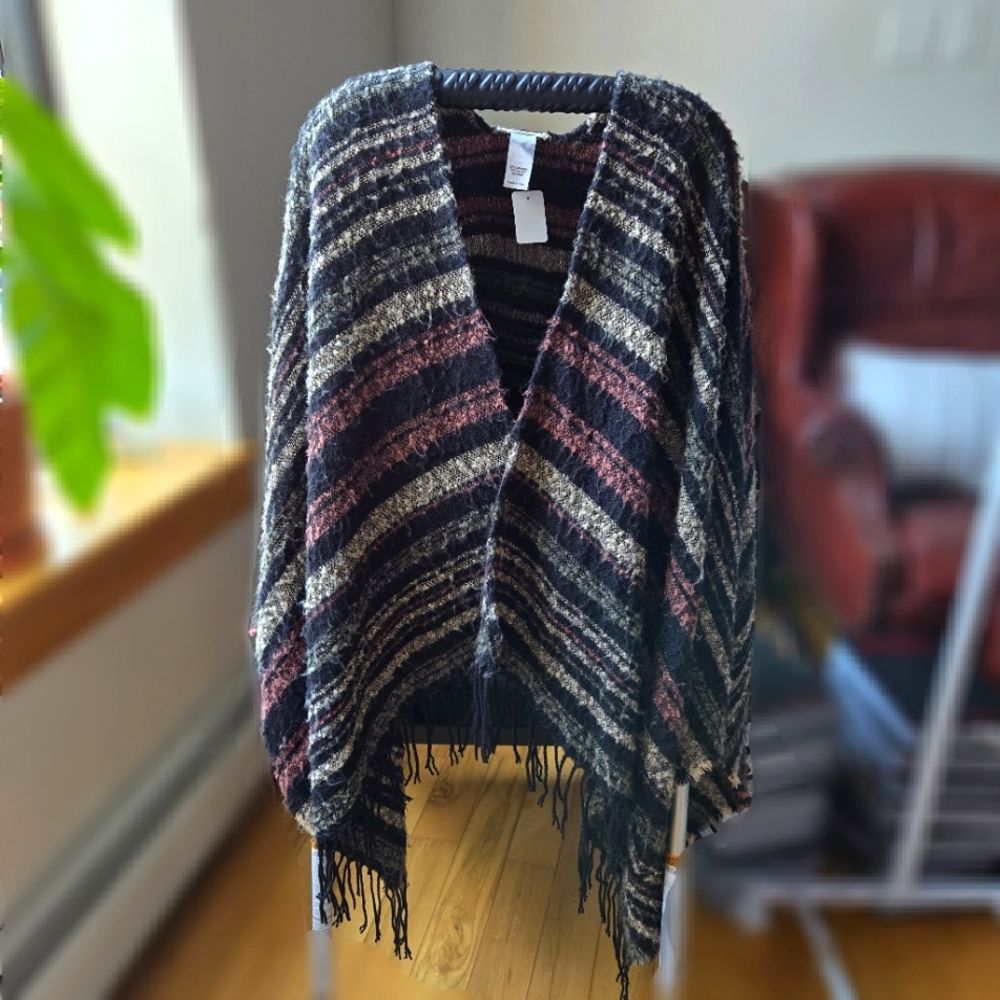 Maurices Striped Shawl